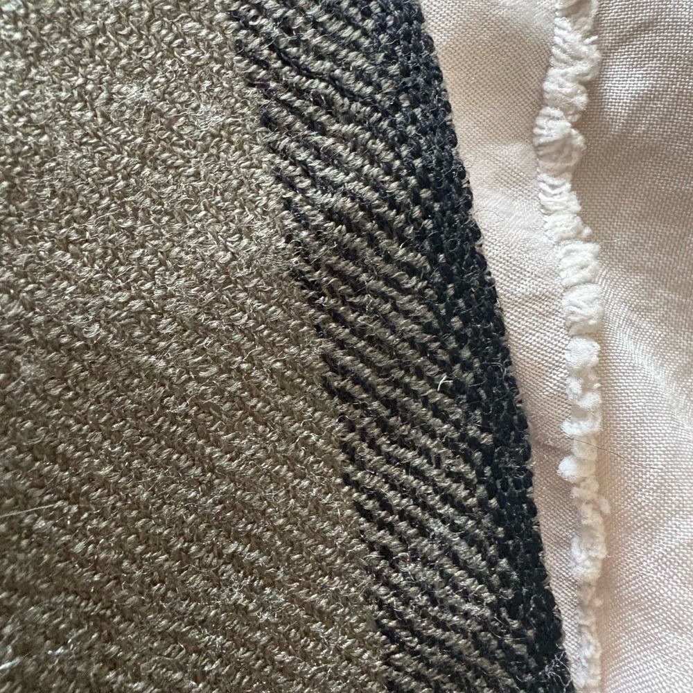 Rag & Bone Olive Army Green Merino Wool Scarf-NWT-$195 - Picture 6 of 7
